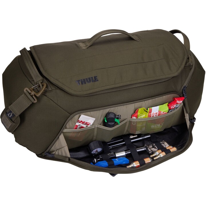 Thule RoundTrip Bike Duffel 55L Deep Khaki Specialized Cycling Gear Bag Unit