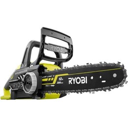 Ryobi OCS1830, Motosierra 18V ONE+ sin escobillas, 30cm Barra y cadena Oregon, Verde/Negro