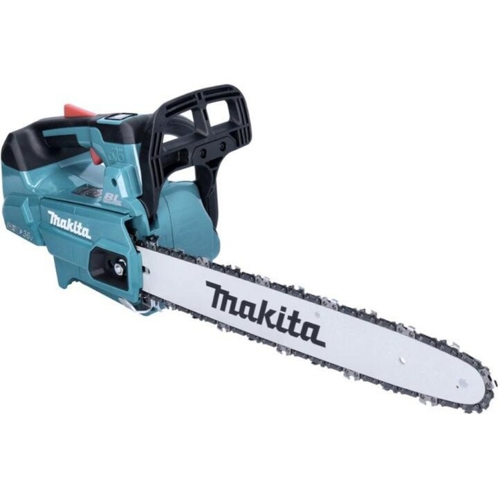 Makita DUC406Z, motosierra de pértiga sin escobillas 18Vx2 LXT, barra guía de 40cm, verde azulado/negro