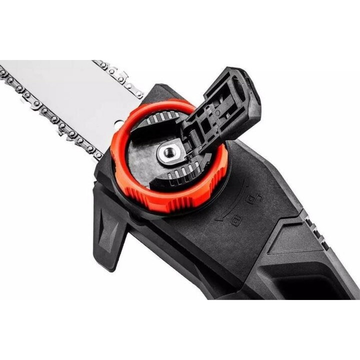 Graphite 58G098, Energy+ 18V 2-in-1 Gartengerät, Heckenschere und Säge, Grau/Schwarz