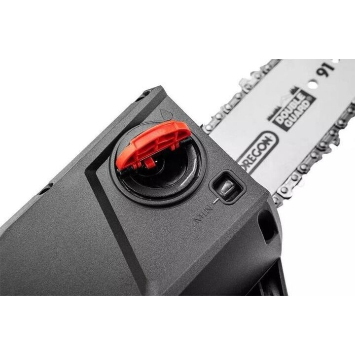 Graphite 58G098, Energy+ 18V 2-in-1 Gartengerät, Heckenschere und Säge, Grau/Schwarz