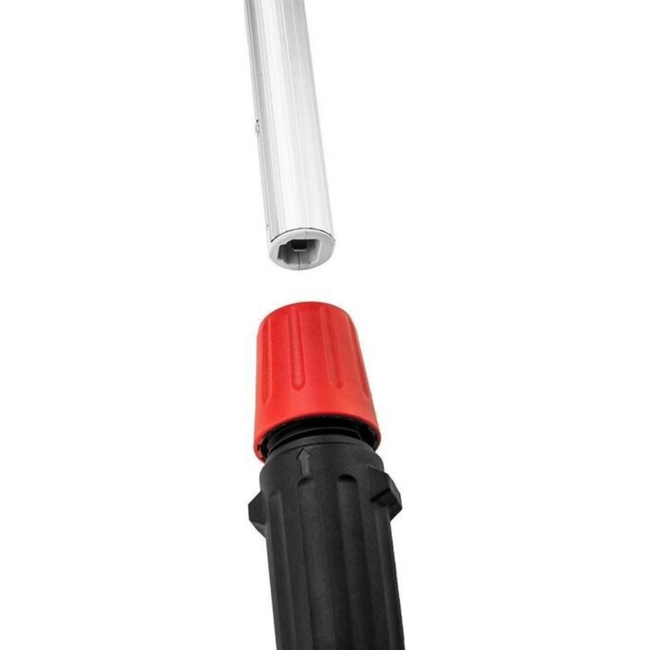Graphite 58G098, Energy+ 18V 2-in-1 Gartengerät, Heckenschere und Säge, Grau/Schwarz