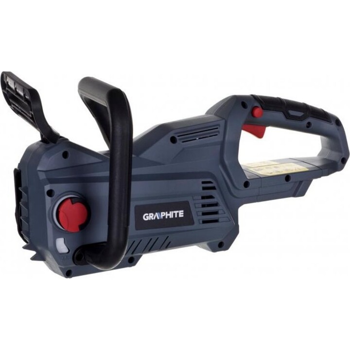 Graphite 58G034, motosega a batteria Energy+ 18V, barra di guida 250 mm, grigio/nero