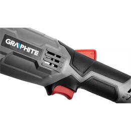Graphite 58G003, Energy+ 18V Cordless Angle Grinder 115mm, Spindle Lock, Grey/Black