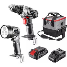 Graphite 58G012, Oszillierendes Multiwerkzeug Energy+ 18V, Adapter für Staubabsaugung, Grau/Schwarz