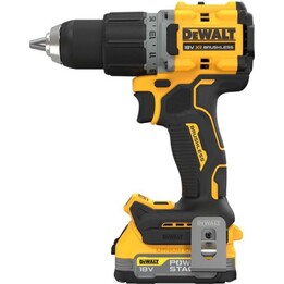 DeWALT DCD800E2T, 18V XR PowerStack Compact Drill Driver Kit, 2 Baterías, Amarillo/Negro