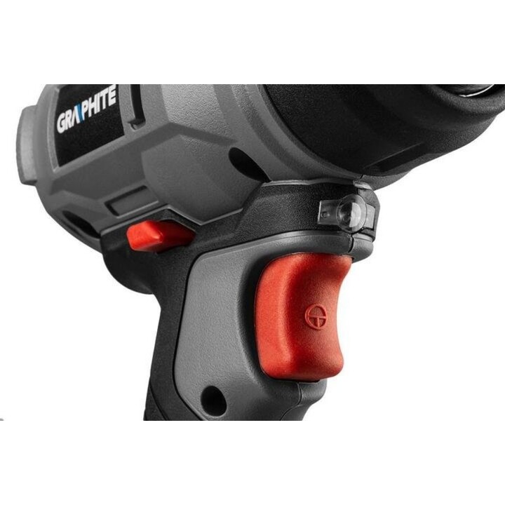 Graphite 58G082, Energy+ 18V Cordless Heat Gun, 550°C Max Temperature, Constant Airflow, Grey/Black