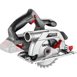 Graphite 58G023, Sega circolare a batteria Energy+ 18V 165 mm, 4200 giri/minuto ad alta velocità, grigio/nero