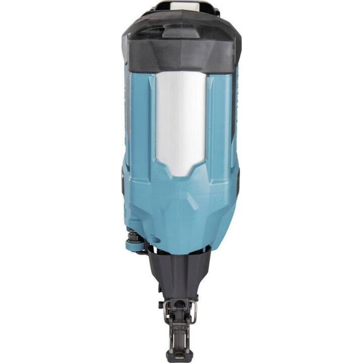 Makita DBN600RTJ, clavadora de acabado sin cable 18V LXT, calibre 16, cargador de 110 clavos, verde azulado/negro