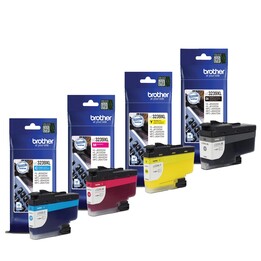 Cartouches d´encre Brother LC-3239XL originales - Lot de 4