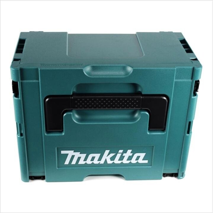 Makita DBN600RTJ, clavadora de acabado sin cable 18V LXT, calibre 16, cargador de 110 clavos, verde azulado/negro