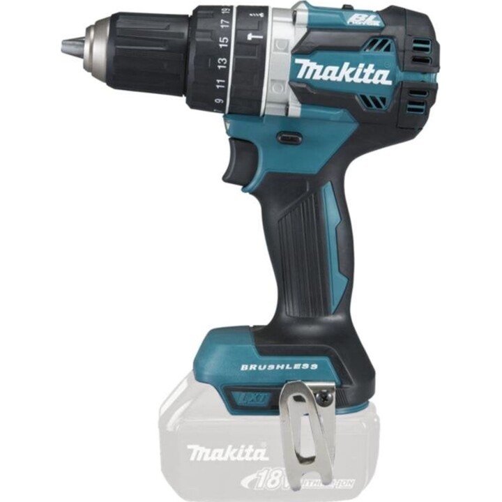 Makita DHP484Z Berbequim de pistola de 2 velocidades sem chave de iões de lítio de 18V