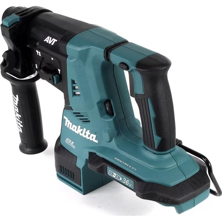 Makita DHR280Z, martillo perforador sin escobillas 18Vx2 LXT, antivibración AVT, verde azulado/negro