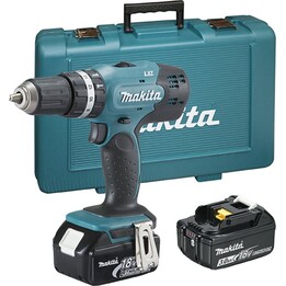 Makita DHP453RFE Talabro Combinado Batería 18V Maletín
