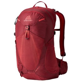Gregory Maya 20 Iris Rot Technischer Wanderrucksack für Frauen 20 Liter BioSync-Einheit
