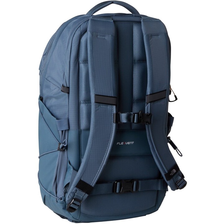 The North Face Borealis Granite Grey Dust Orange 28L Technical Commuter Daypack Unidade FlexVent