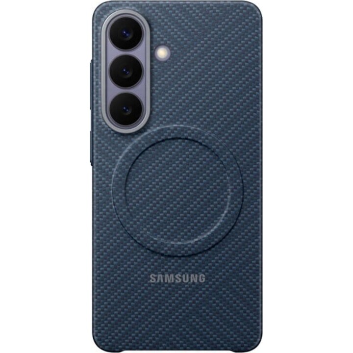 Capa magnética de carbono Samsung para Samsung Galaxy S26 azul escuro