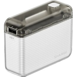 SHARGE Flow 20W 10000 mAh Trasparente - Power Bank