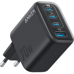 Anker Zolo 4-Ports Ladegerät 70W, schwarz