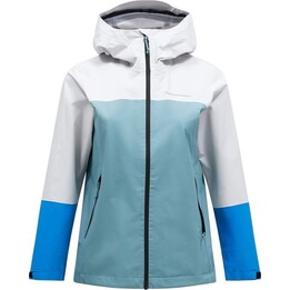 Giacca Peak Performance Trail Hipe Shell Donna - Antarctica/Deluded Vision Taglia: S