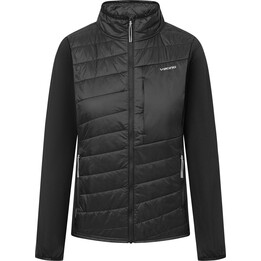Chaqueta híbrida Viking Zemu para mujer - negra talla: S