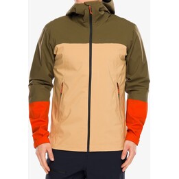 Peak Performance Trail Hipe Shell Jacket - Meadow Moss/Sierra Sand Taille : L