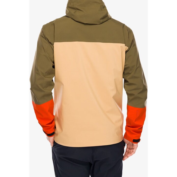 Peak Performance Trail Hipe Shell Jacket - Meadow Moss/Sierra Sand Taglia: L