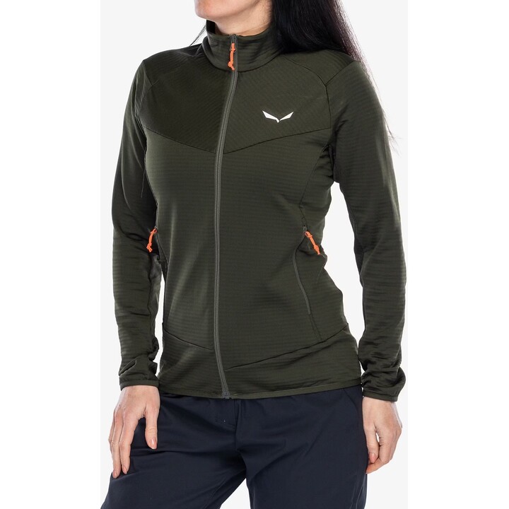 Chaqueta Salewa Puez Altavia PL - talla oliva oscuro: S