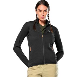 Salewa Puez Waffle Hyb PL Jacket - black out women's sweatshirt size: S