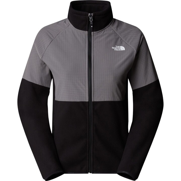The North Face Glacier Heavyweight Full Zip Jacket - iron clay/asphalt gray taglia: L