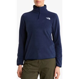 Chaqueta The North Face Women's Glacier Fleece 1/4 Zip para mujer - Summit Navy Talla: M