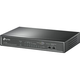 TP-Link TL-SG1008P Switch de secretária Gigabit de 8 portas, 4 portas PoE, orçamento de potência PoE de 64W