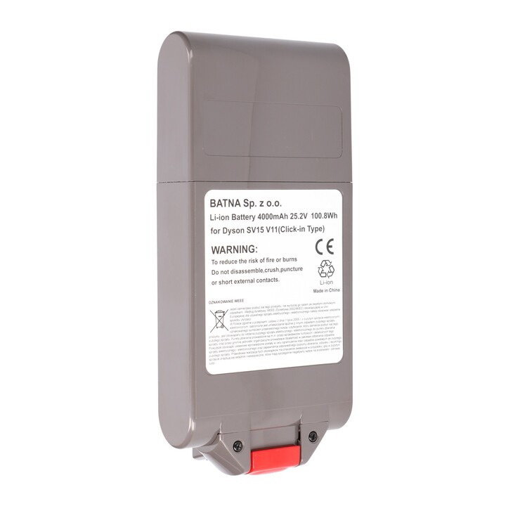 Bateria Dyson, V11 (tipo clique) 25,2v 4000mah