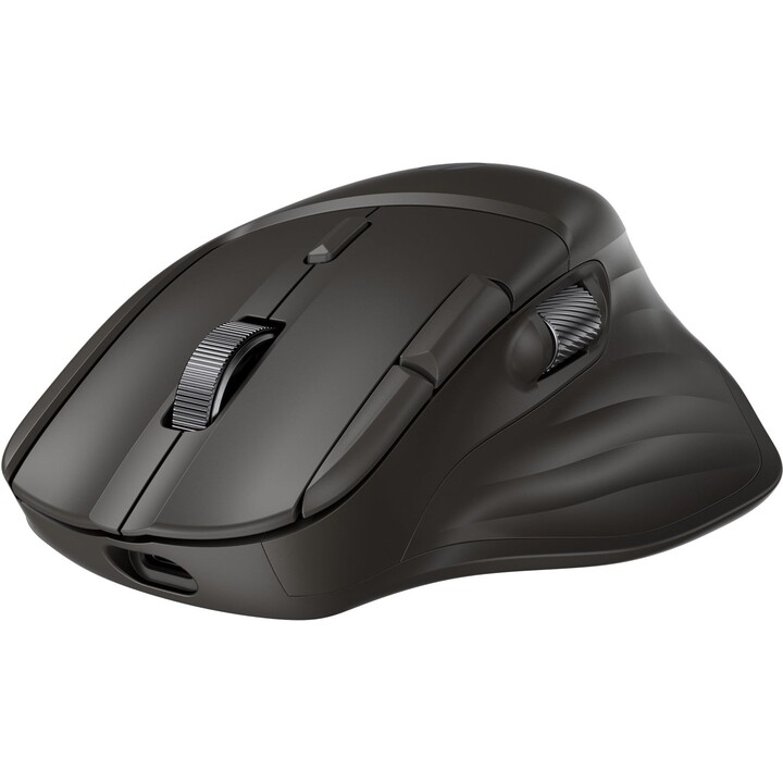 HP 780M Multi-Device Wireless Ergonomic Mouse Bluetooth 5.3 4000 DPI Rechargeable USB-C Black