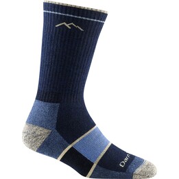 Calcetines de esquí y snowboard Darn Tough Eclipse Over-the-Calf Midweight Negro/Gris Talla M