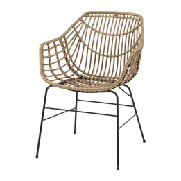 Jysk ILDERHUSE Sedia, naturale (2 pezzi)