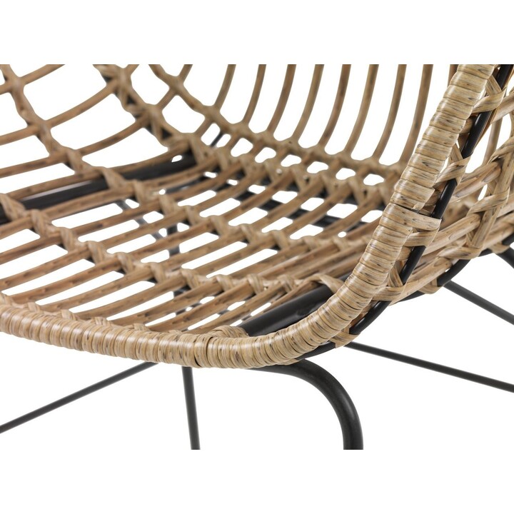 Jysk ILDERHUSE Sedia, naturale (2 pezzi)
