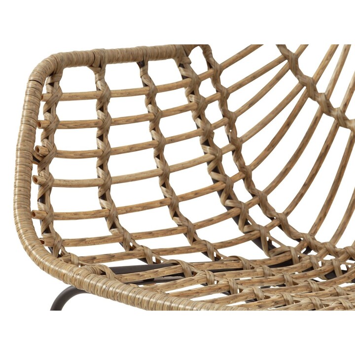 Jysk ILDERHUSE Sedia, naturale (2 pezzi)