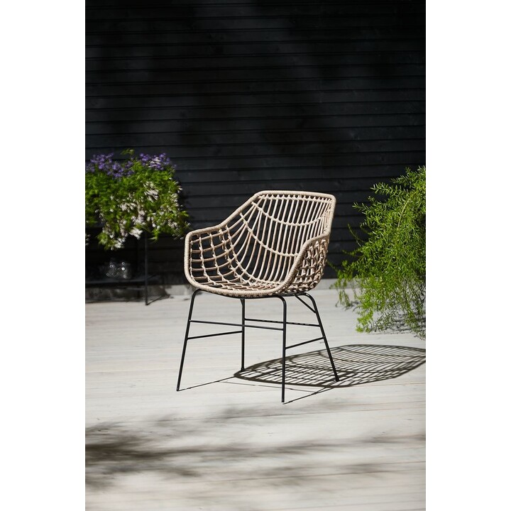 Jysk ILDERHUSE Sedia, naturale (2 pezzi)