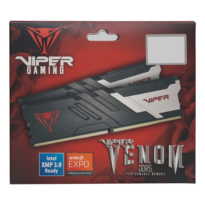 Patriot Memory Viper Venom PVV516G600C36K memory module 16 GB 2 x 8 GB DDR5 6000 MT/s 288-pin DIMM