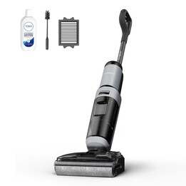 Tineco FloorOne i5 Stretch PLUS Standstaubsauger Akku Trocken&Nass Beutellos Grau 2,5 Ah