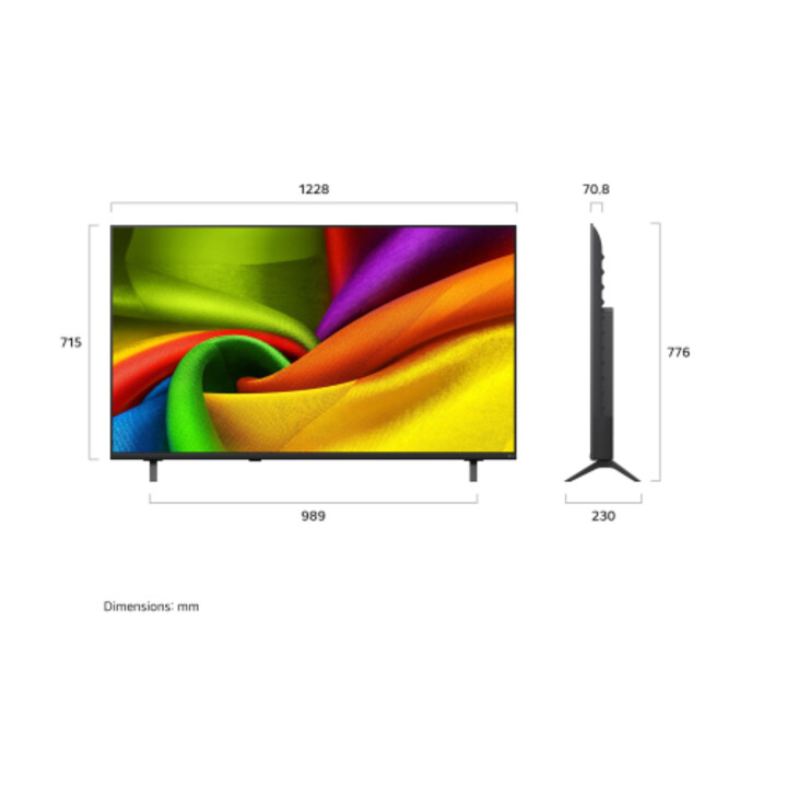 LG Fernseher, 55", 55NU850B6LA.AEK, 139,7 cm, 3840 x 2160 Pixel, 4K Ultra HD, LED, Smart TV, WLAN