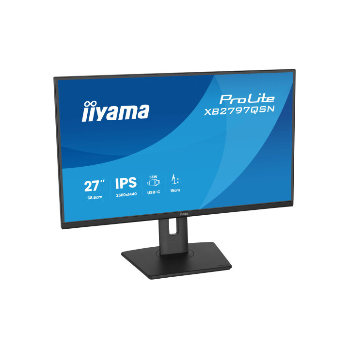 Monitor Iiyama, 27", Ips, 4-side Slim Bezel 2560x1440 75hz