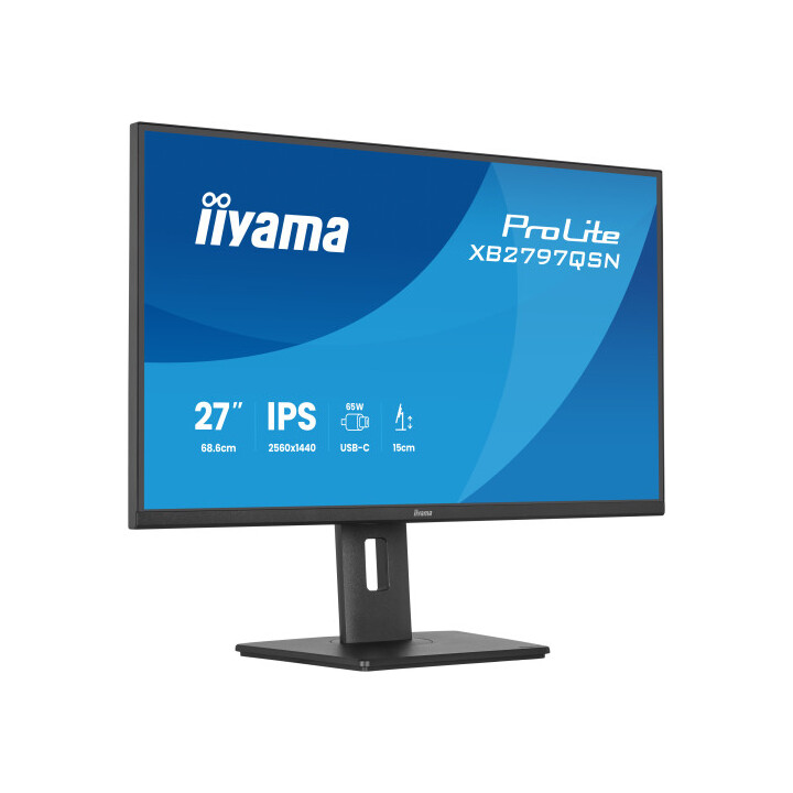Monitor Iiyama, 27", Ips, 4-side Slim Bezel 2560x1440 75hz