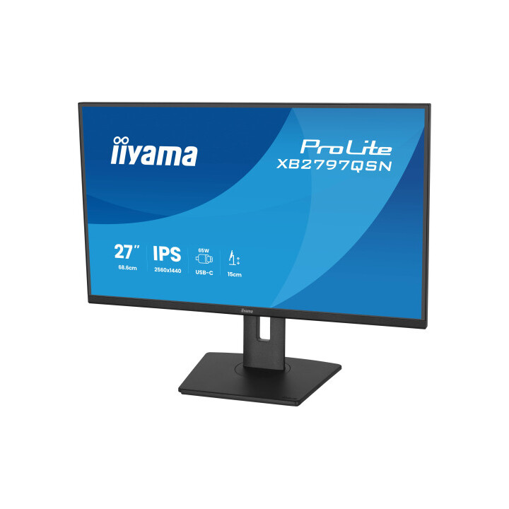 Monitor Iiyama, 27", Ips, 4-side Slim Bezel 2560x1440 75hz