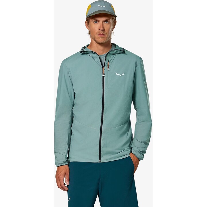 Kurtka softshell Salewa Pedroc Wind HD Light Jacket - willow rozmiar: m
