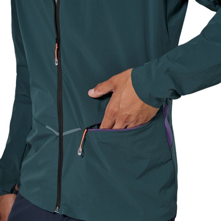 Giacca leggera Salewa Pedroc Dst - Giacca softshell blu stagno, taglia L