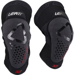 Rodilleras LEATT 3DF 5.0 Evo talla L, color negro.