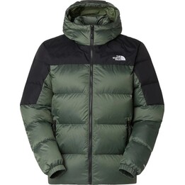 The North Face Diablo Down 2.0 Hoodie - Bark Mist Black Heather Talla: L