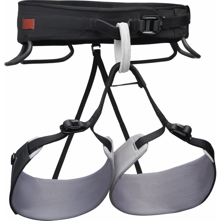 Black Diamond Solution Guide Harness - Pewter Color. Size: L